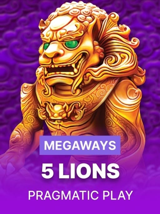 5 Lions Megaways game cover